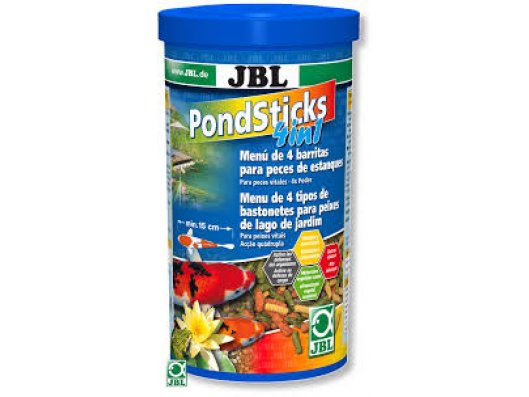  JBL Pond sticks 4 in 1 160 gr - Tienda de animales La Gloria